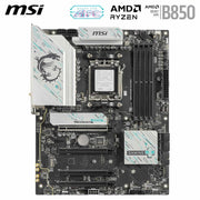 MSI B850 GAMING PLUS WIFI PZ AM5 DDR5 ATX Motherboard front view | Buy in UAE