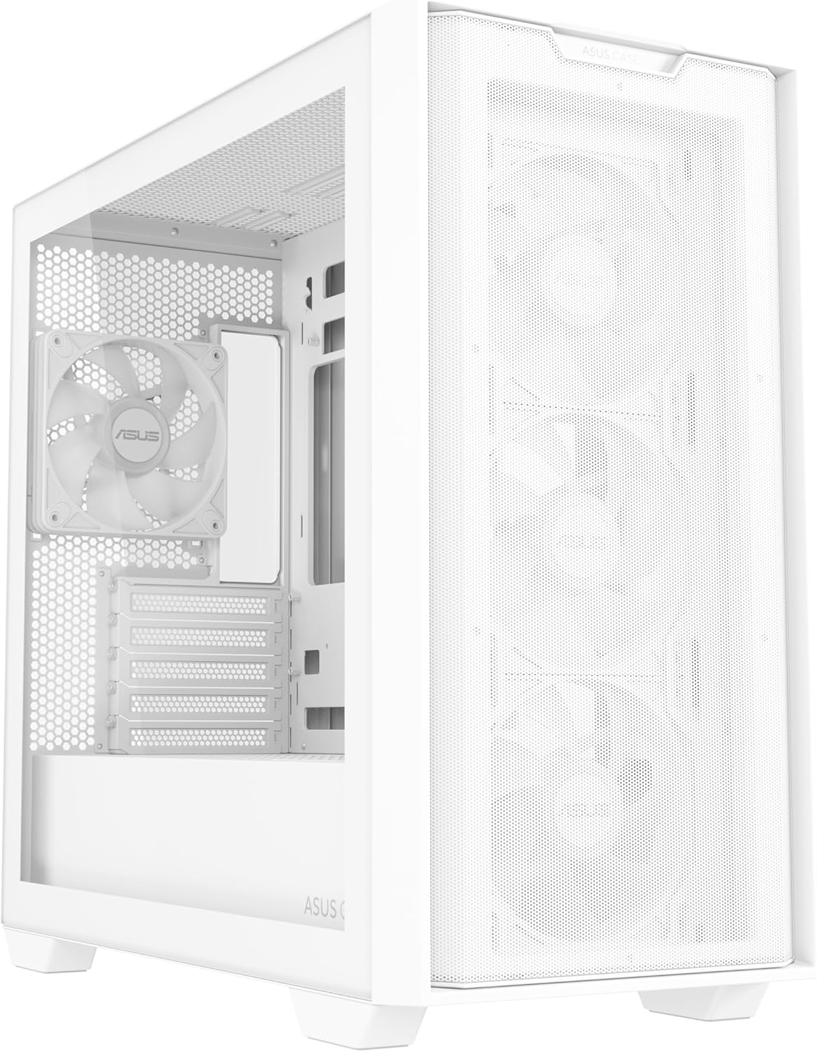ASUS A21 PLUS TG ARGB   Micro ATX Mid Tower (White)