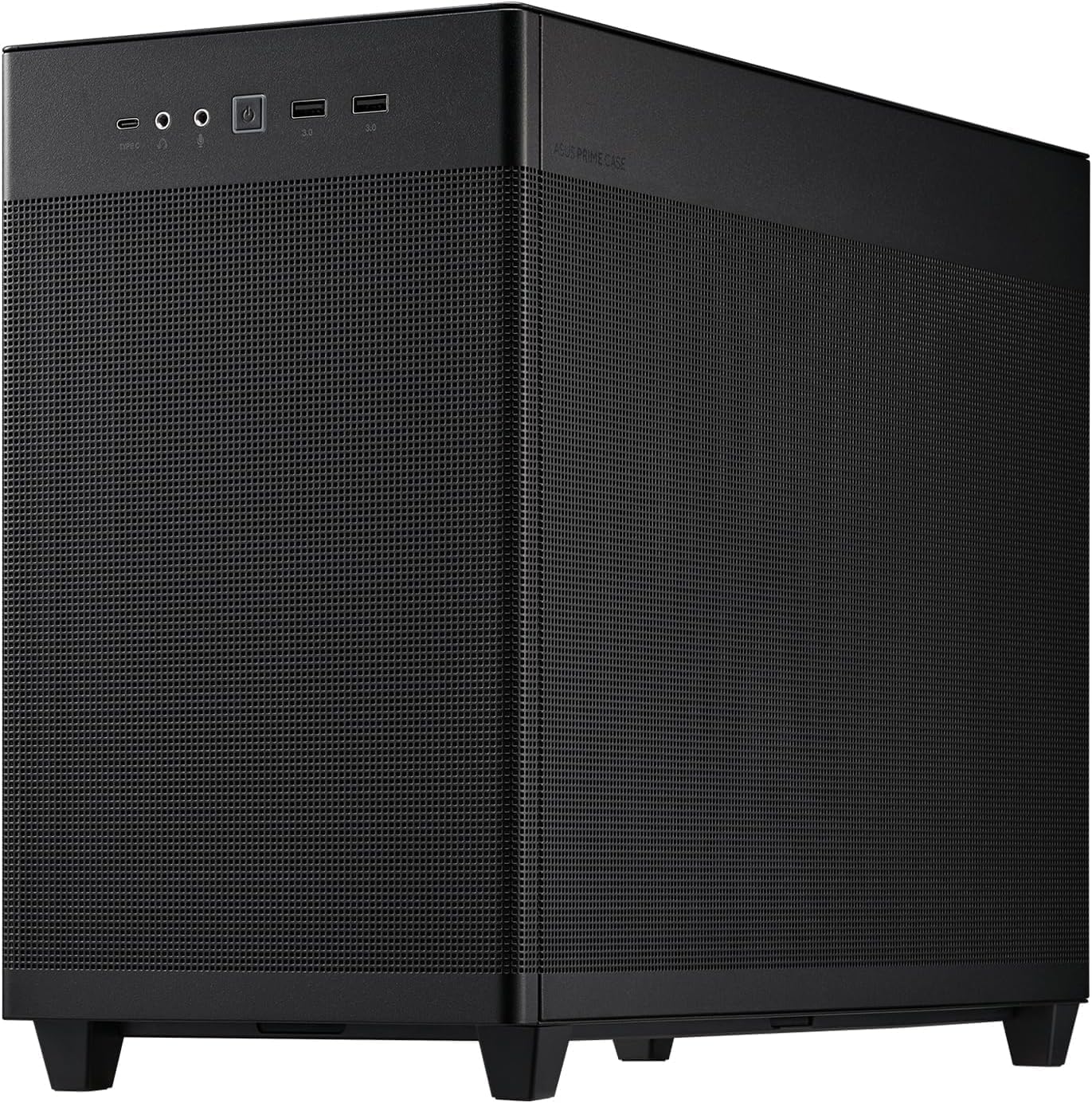 ASUS Prime AP201 Mid-Tower PC Case – Tempered Glass, Black, ATX / Micro-ATX / Mini-ITX Compatible