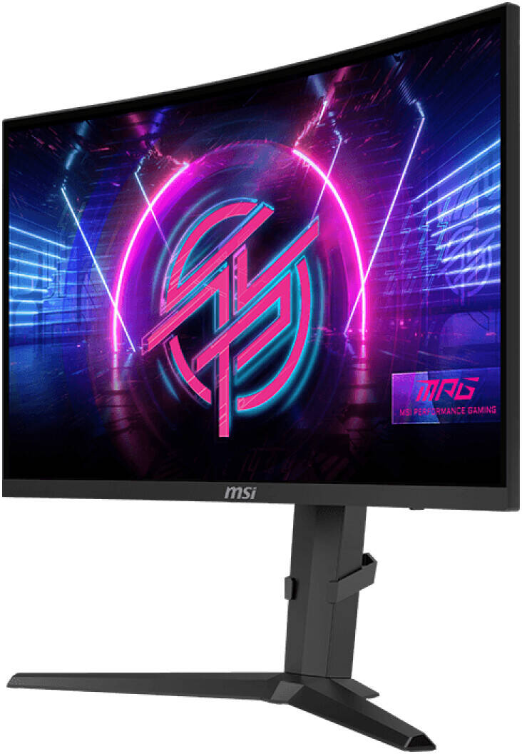 MSI MPG 275CQRXF 27" QHD 250Hz Curved Gaming Monitor – Rapid VA Panel, 1ms Response, FreeSync Premium, G-SYNC Compatible, HDR 400, USB-C, HDMI/DisplayPort, RGB Lighting, Adjustable Stand – Immersive Esports Display