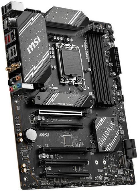 MSI PRO B760M-A WIFI DDR4 Motherboard – Micro-ATX, Intel B760 Chipset, Supports 14th/13th Gen Intel® Core™ Processors, DDR4, PCIe 4.0, Wi-Fi 6E, 2.5G LAN, USB 3.2 Gen 2, Lightning Gen 4 M.2, Extended Heatsink, EZ Debug LED