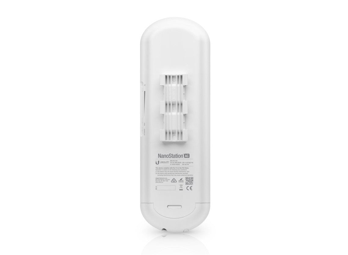Ubiquiti NS-5AC – NanoStation AC 5GHz Wireless CPE, Long-Range Point-to-Point Bridge, AirMax AC, Outdoor Weather-Resistant Networking