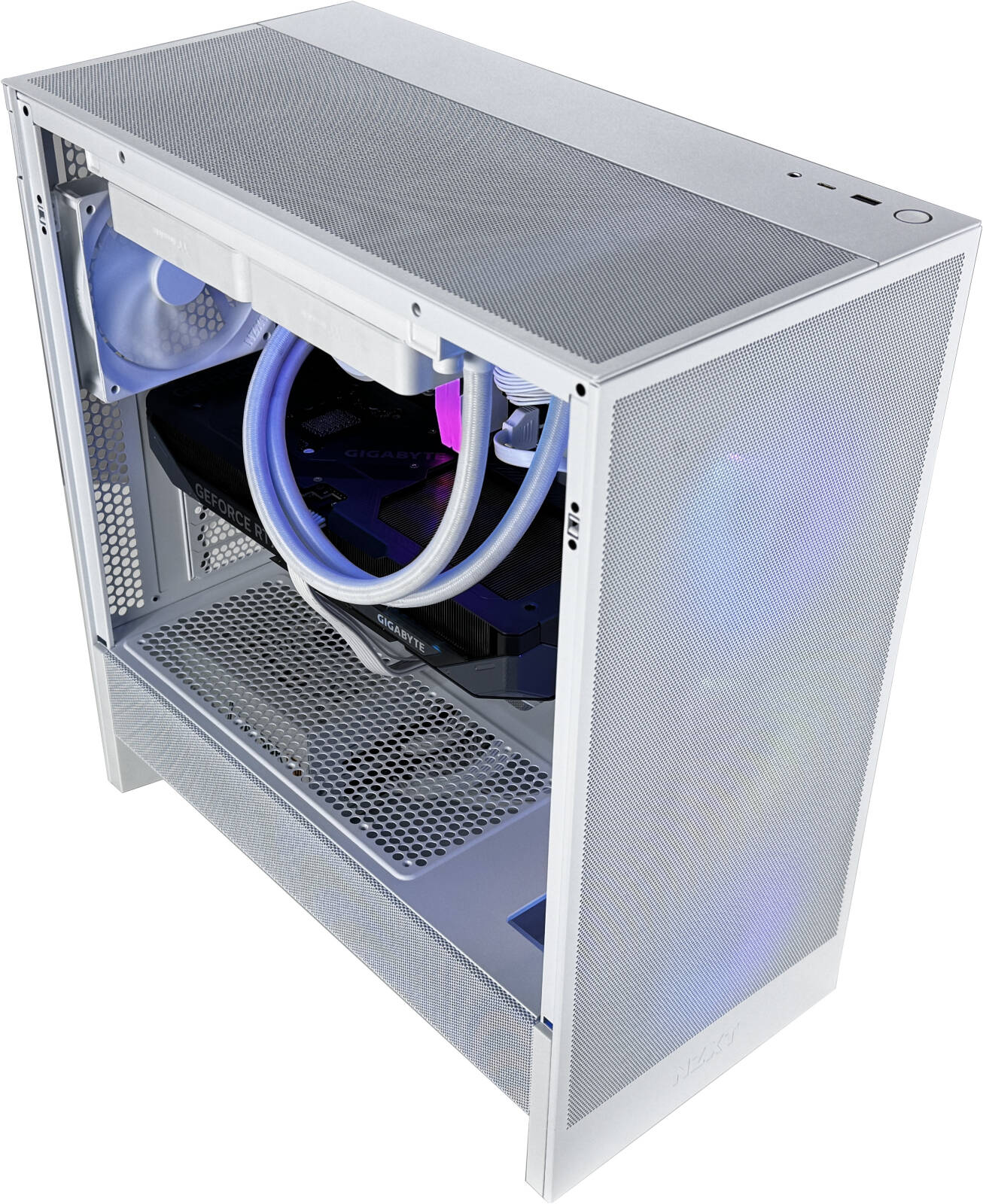 Blizzard Gaming PC - Intel Core i7-12700K 12 Cores 20 Threads, NVIDIA RTX 4070 12GB, 32GB DDR5 RAM 5600MHz, 1TB SSD Gen 4, 650W 80 Plus PSU, 240mm Liquid Cooler