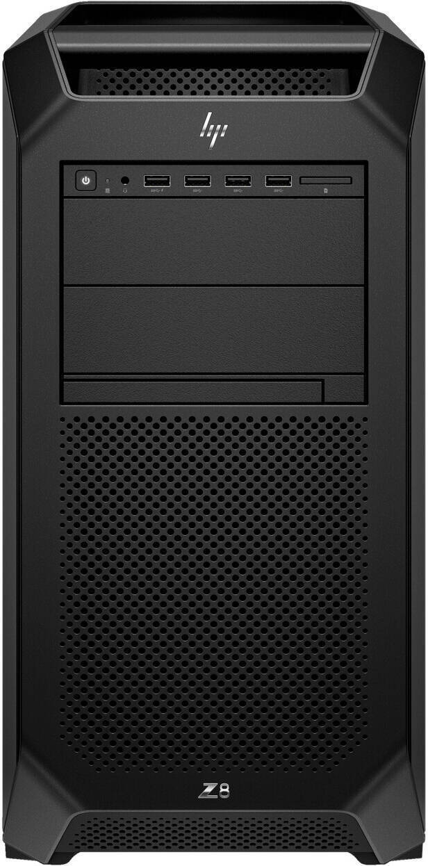 HP Z8 G5 Workstation Desktop Computer, 2x Intel Xeon Silver 4410Y, 128GB RAM, 1TB SSD, NVIDIA RTX A5000 24GB Graphics, USB 320 Keyboard & 320M Mouse, Windows 11 Pro, Black | Z8-G5