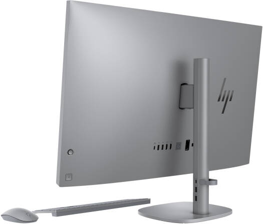 HP OmniStudio X All-in-One Desktop Computer, 31.5" 4K UHD IPS Display, Intel Core Ultra 7 155H Processor, 32GB RAM, 1TB SSD, GeForce RTX 4050 6GB Graphics, Keyboard & Mouse, Win11, Silver | 9S8V5AV-2