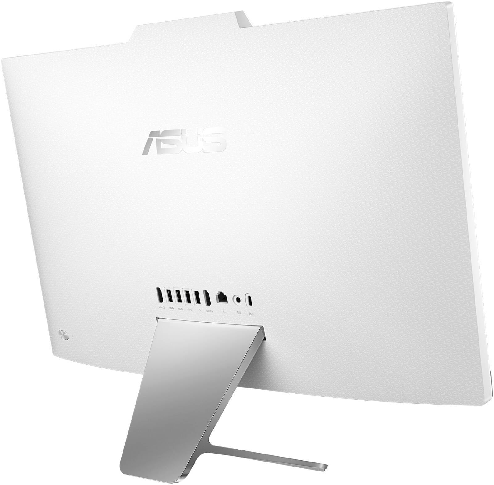 ASUS A3402 All-in-One Desktop Computer, 23 8" FHD Wide View Display, Intel Core i5-1235U Processor, 8GB RAM, 512GB SSD, Intel UHD Graphics, ENG/ARB K/B Mouse, Windows 11, White | 90PT03G4-M05PH0