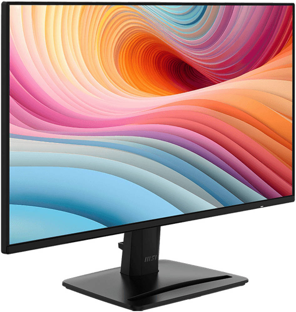 MSI PRO MP242A E2 23.8" Full HD IPS Monitor – 75Hz, AMD FreeSync™, Anti-Flicker, Less Blue Light, HDMI & VGA, Sleek Design – Eye-Care Business Display for Home, Office & Study