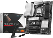 MSI PRO B850-P WIFI Motherboard – Intel B850 Chipset, Supports 14th/13th Gen Intel Core Processors, DDR5, PCIe 4.0, Wi-Fi 7, 2.5G LAN, USB 3.2 Gen 2, Lightning Gen 4 M.2, Extended Heatsink Design, EZ Debug LED, M.2 Shield Frozr