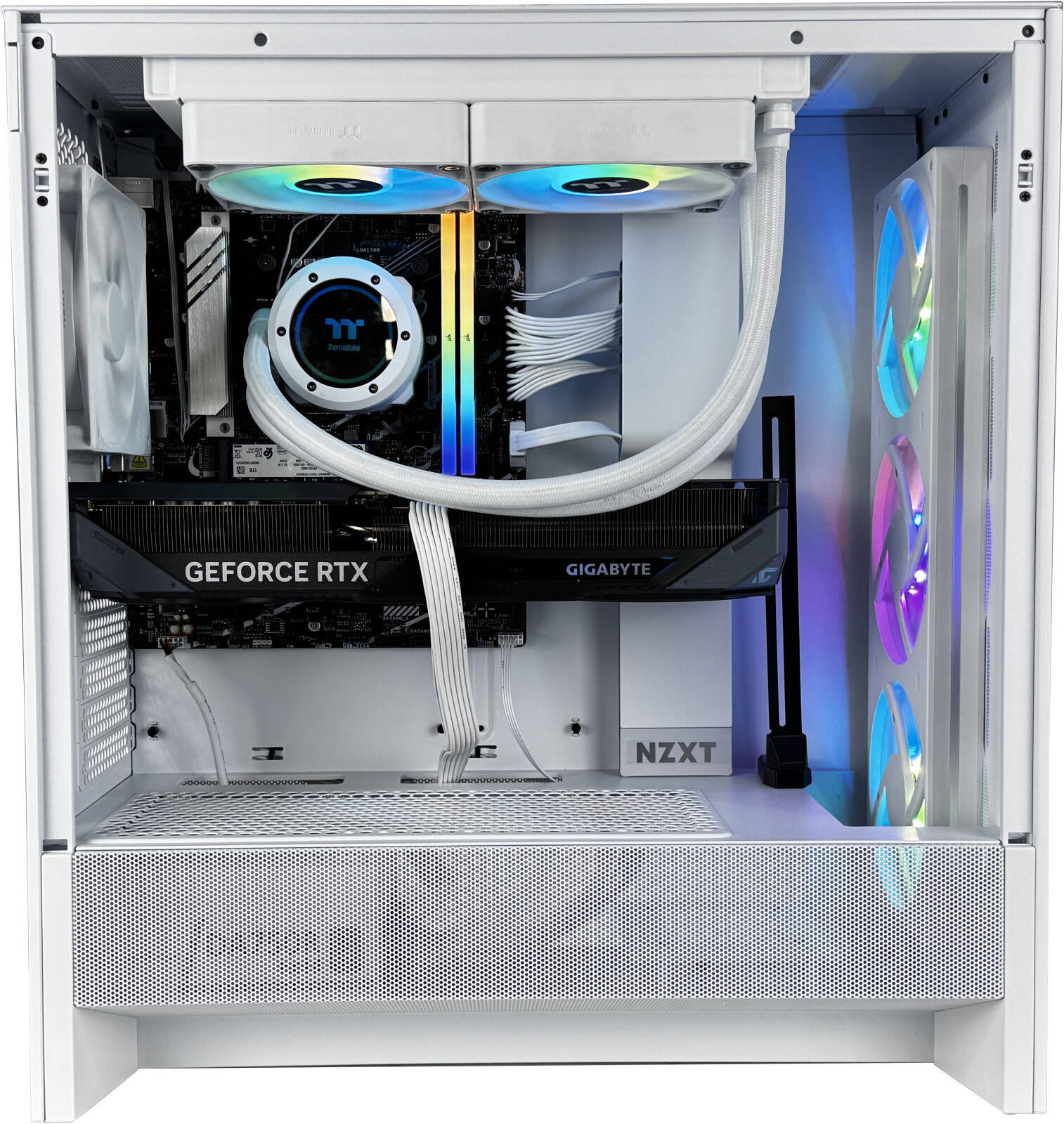 Blizzard Gaming PC - Intel Core i7-12700K 12 Cores 20 Threads, NVIDIA RTX 4070 12GB, 32GB DDR5 RAM 5600MHz, 1TB SSD Gen 4, 650W 80 Plus PSU, 240mm Liquid Cooler