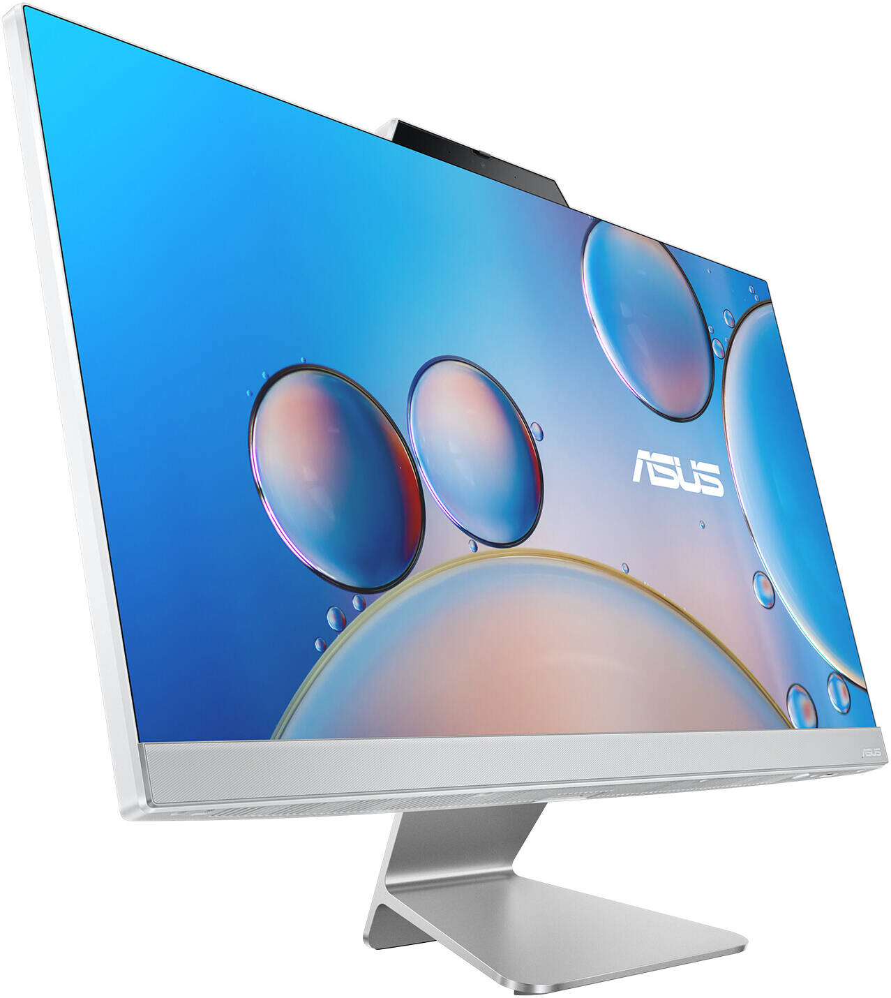 ASUS A3402WVAK All-In-One Desktop Computer, 23.8" FHD Anti-Glare Display, Intel Core i7-1355U, 16GB RAM, 1TB SSD, Intel Iris Xe Graphics, English - Arabic K/B, Win11, White | A3402WVAK-I7161TBW2W