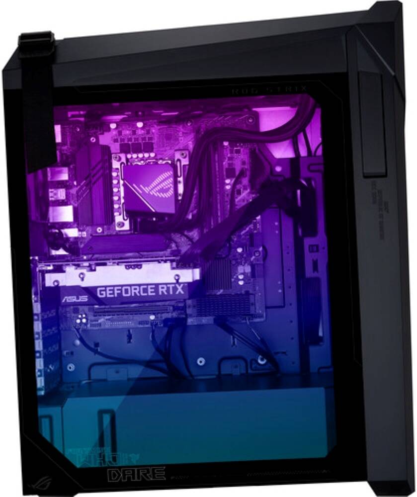 ASUS ROG Strix Tower Gaming Desktop, Intel Core i7-14700F, 32GB DDR5 RAM, 1TB NVMe SSD, GeForce RTX 4070 12GB, Wi-Fi 6E, ASUS USB Wired Mouse & Keyboard, Windows 11 Home | G16CHR-IS776