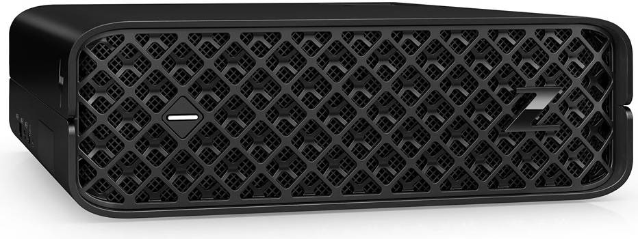 HP Z2 Mini G9 Workstation Desktop Computer, Intel Core i7-12700, 16GB RAM, 512GB M.2 SSD, Nvidia T400 4GB GPU, HP USB 320 K/B + HP Optical 320 USB Mouse, Windows 11 Pro, Black | 4Y5Y9AV