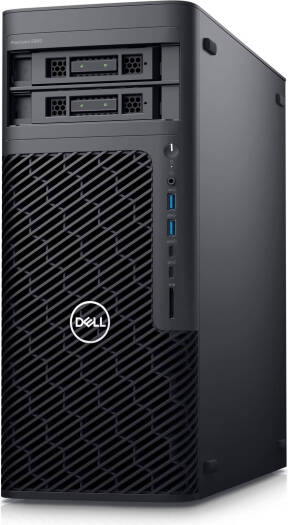 Dell Precision 5860 Tower Workstation, Intel Xeon W3-2423, 16GB RAM, 512GB SSD, English - Arabic Keyboard, Windows 11, Black | DAAUDEL11T58WW3BX007