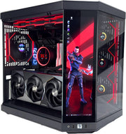 Cyber X Gaming PC - Intel Core Ultra 9 285K 24 Cores 24 Threads, NVIDIA RTX 5080 16GB, 32GB DDR5 RAM 7000MHz, 2TB SSD Gen 4, 1000W PSU, 360mm Liquid Cooler, Wi-Fi + BT