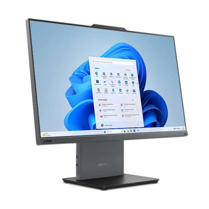 Lenovo IdeaCentre AIO 24IRH9 Desktop Computer, 23.8" FHD IPS 100Hz Display, Intel Core i5-13420H, 8GB RAM, 512GB SSD, Intel UHD Graphics, ENG-ARAB K/B & Mouse, FreeDOS, Luna Grey | F0HN000UAX