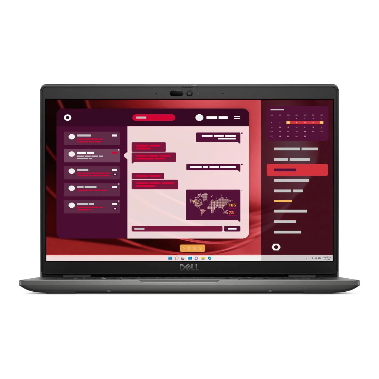 Dell Latitude 3450 Business Laptop – Intel Core i7-1355U | 8GB DDR5 RAM | 512GB SSD | 14" Full HD IPS Display | Backlit English Keyboard | Windows 11 Pro | Grey