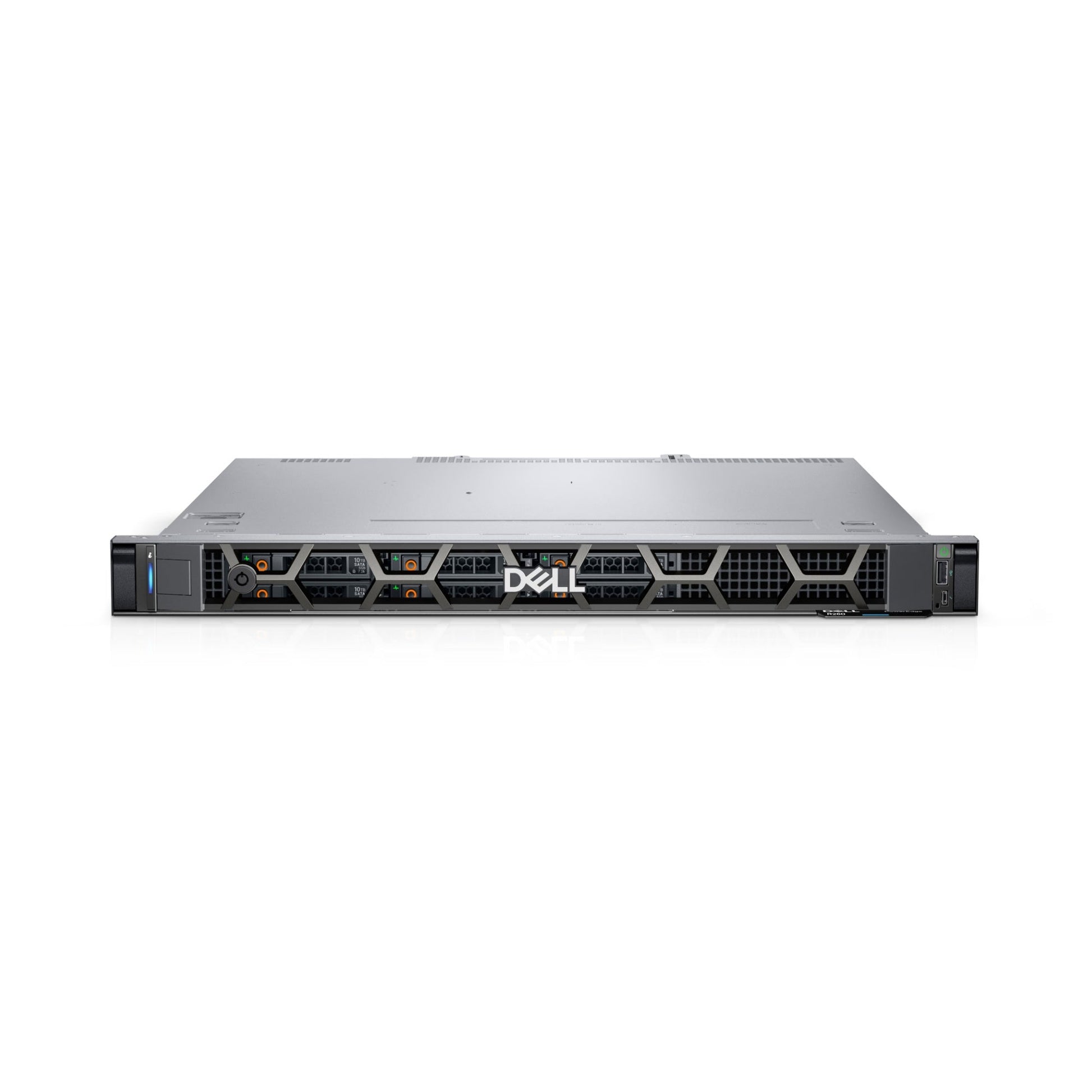 Dell Server PowerEdge R260-Rack 1U front view | Buy in UAE