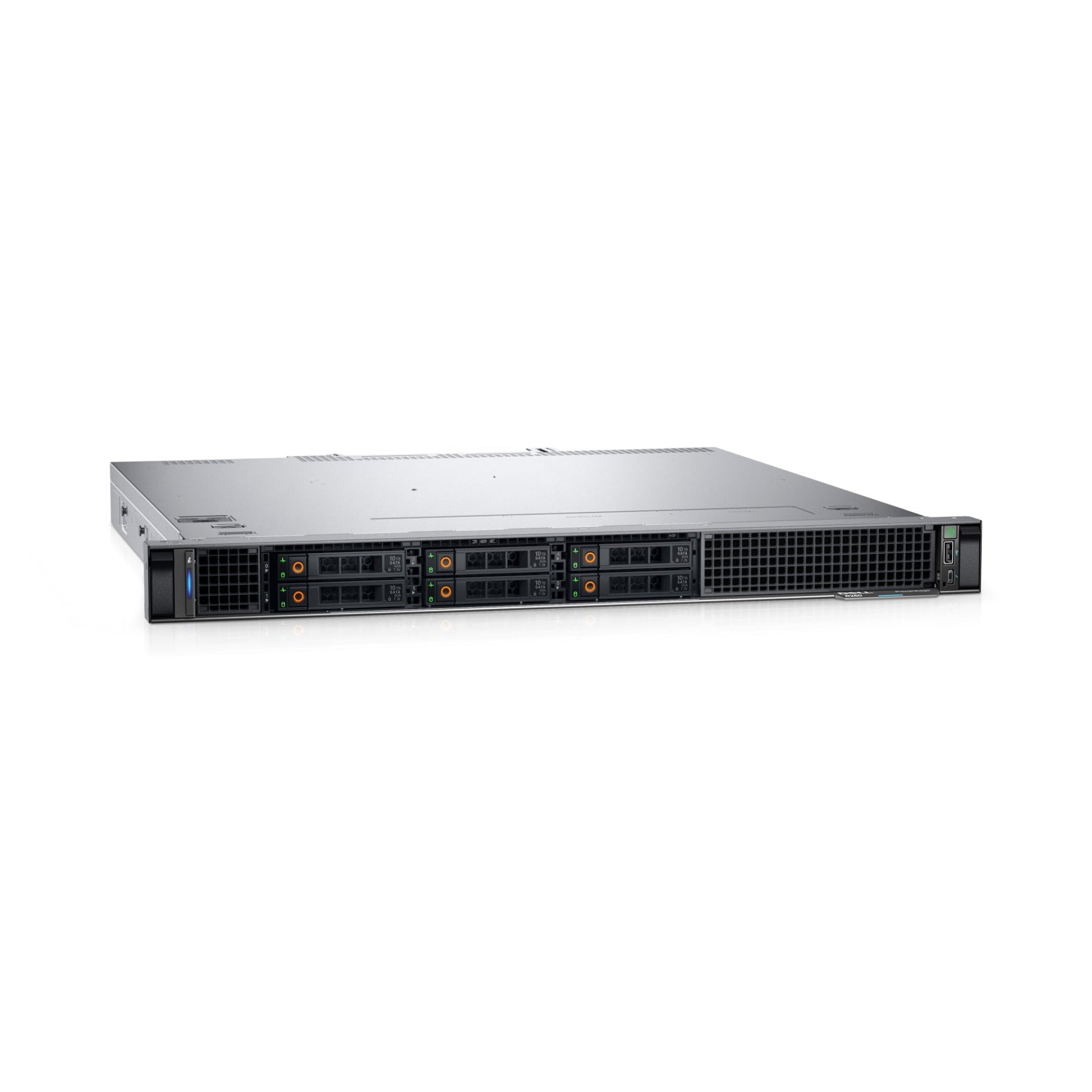 Dell Server PowerEdge R260-Rack 1U side view | Cyberterra