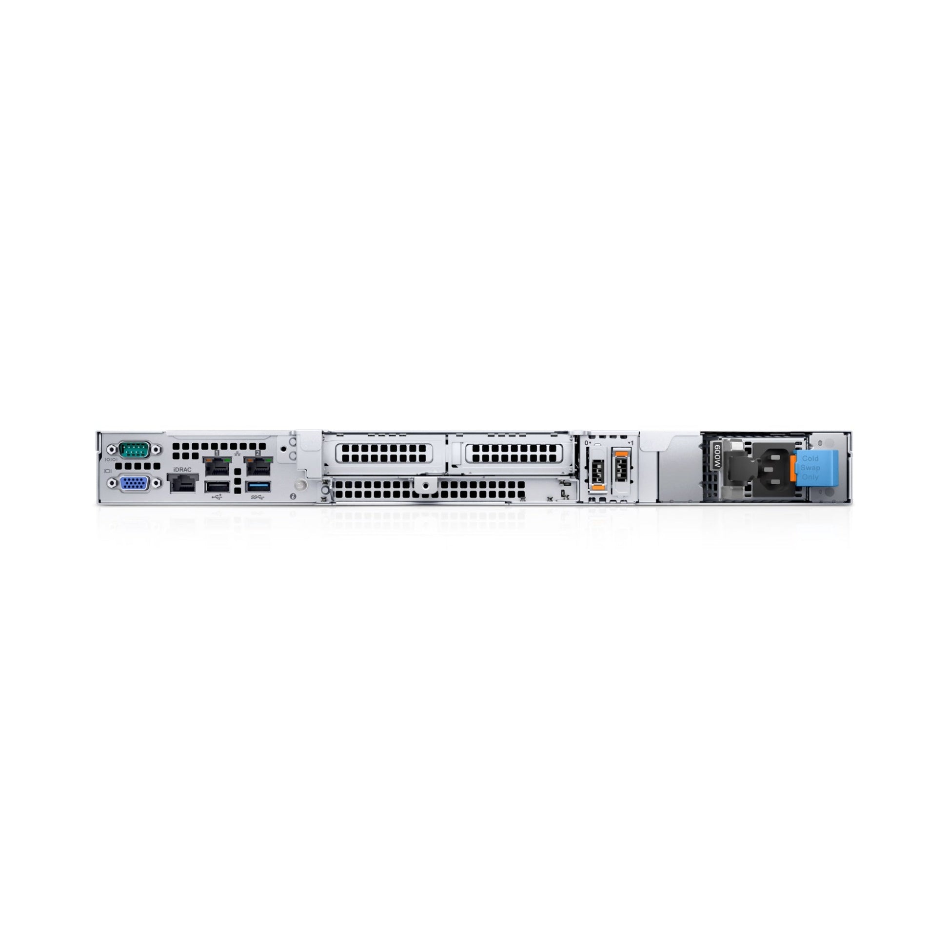 Dell Server PowerEdge R260-Rack 1U ports and connectivity detail
