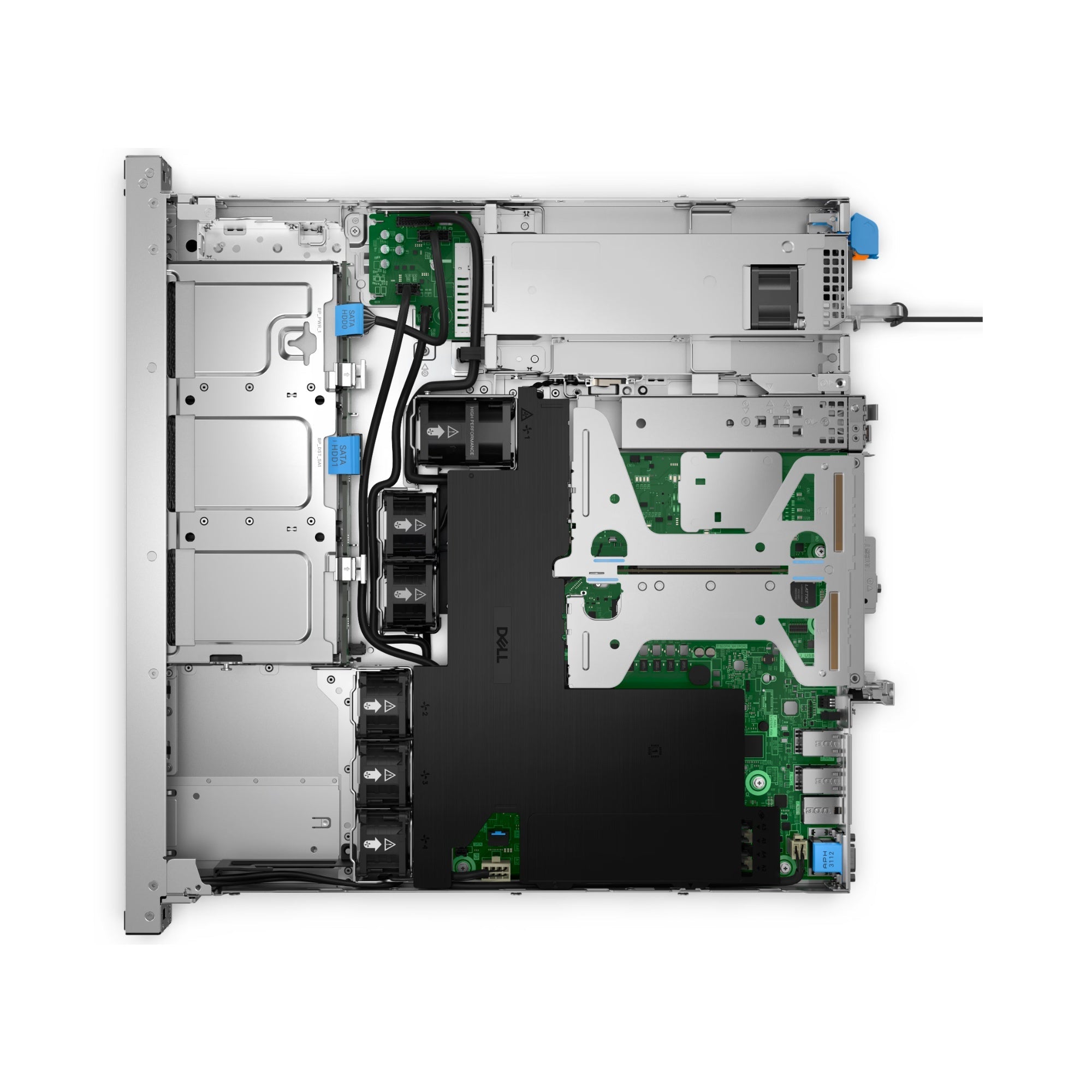 Dell Server PowerEdge R260-Rack 1U display close-up