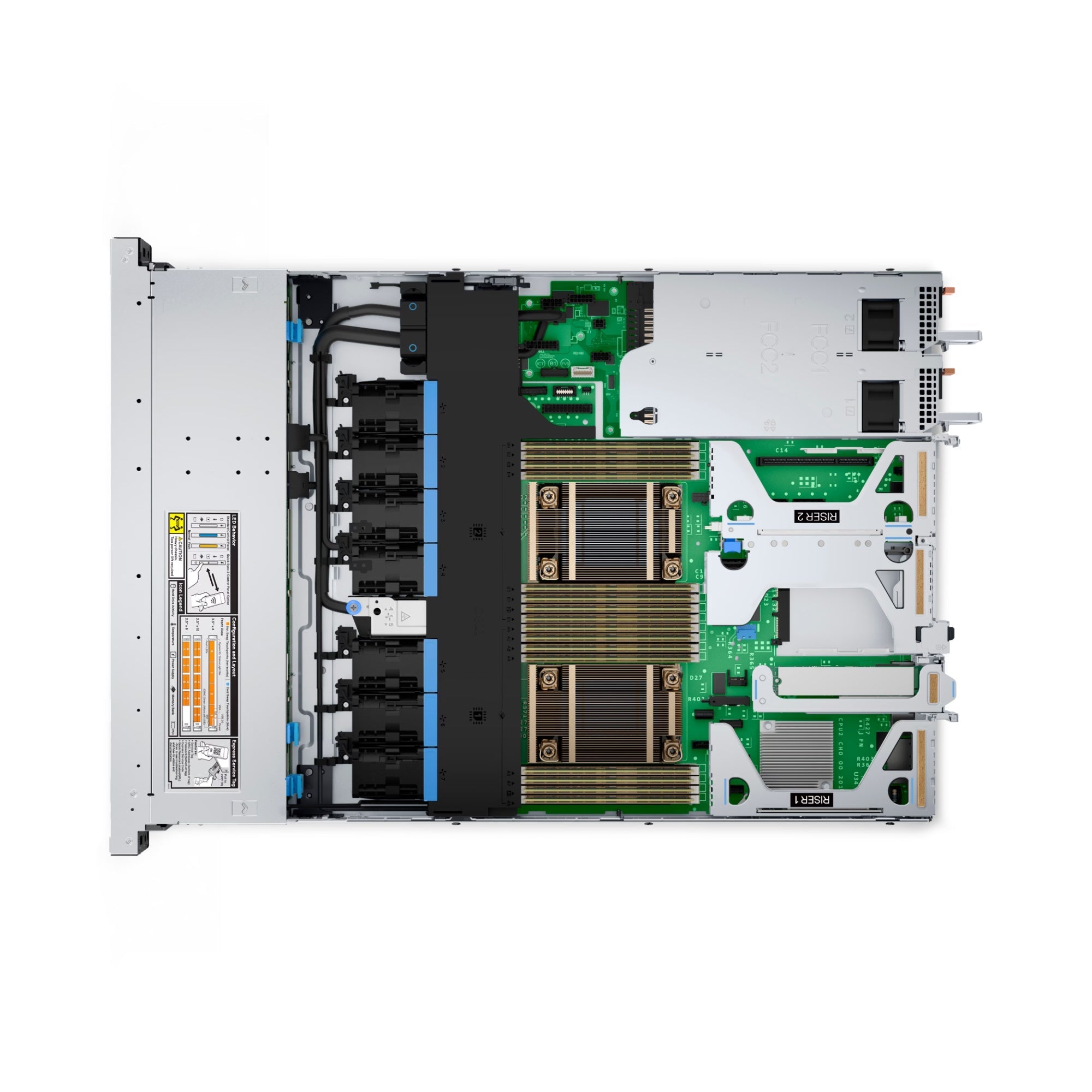 Dell Server PowerEdge R450 (1U Rack Server) display close-up