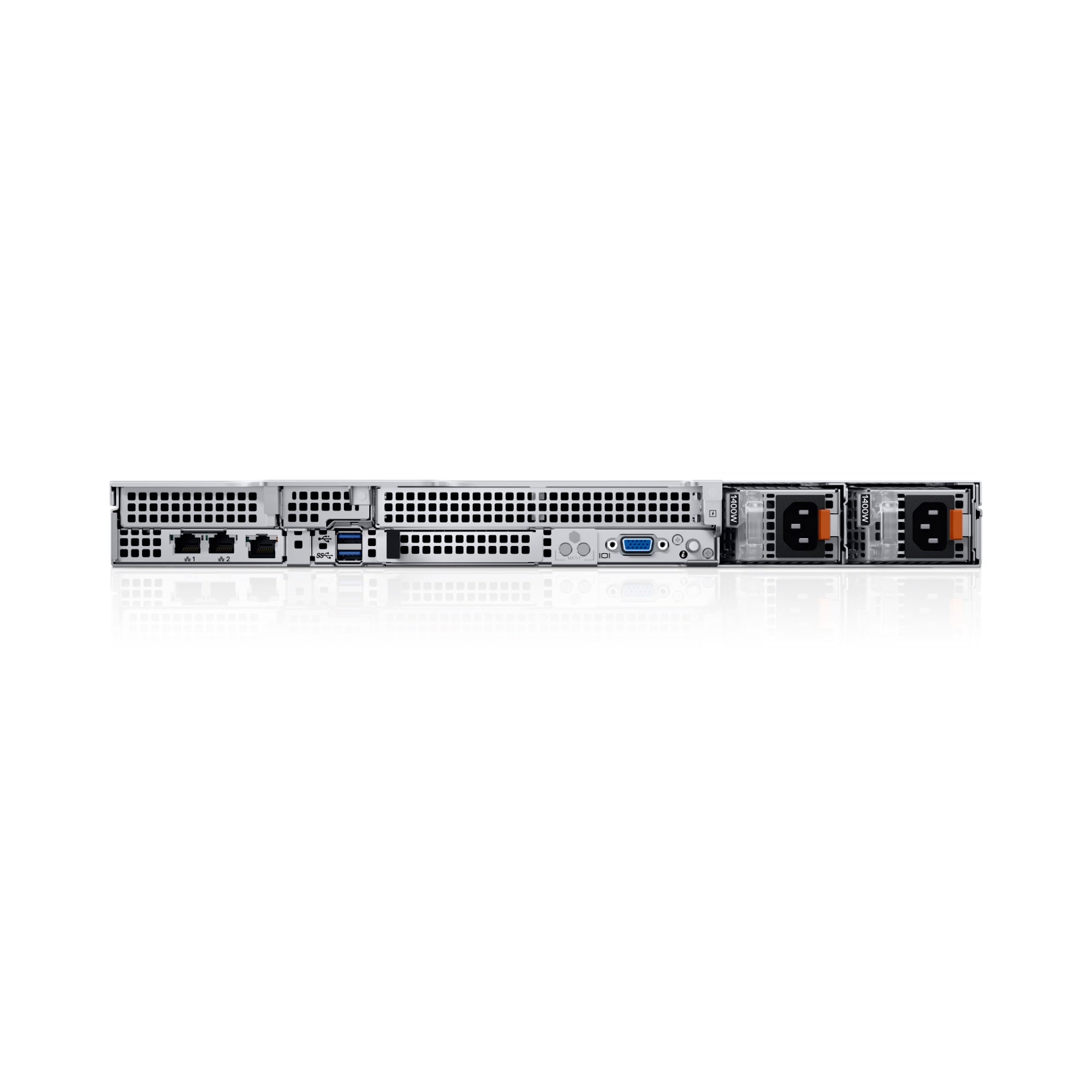 Dell Server PowerEdge R660xs Rack Server ports and connectivity detail