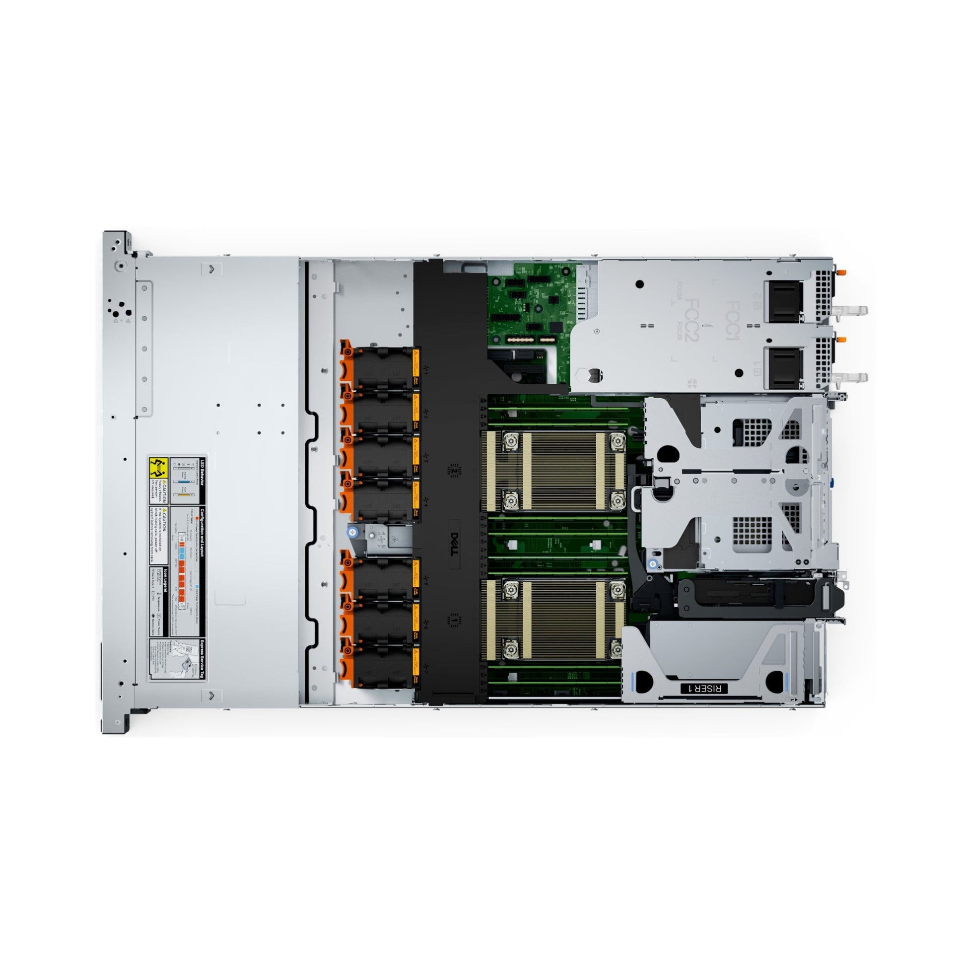 Dell Server PowerEdge R660xs Rack Server display close-up