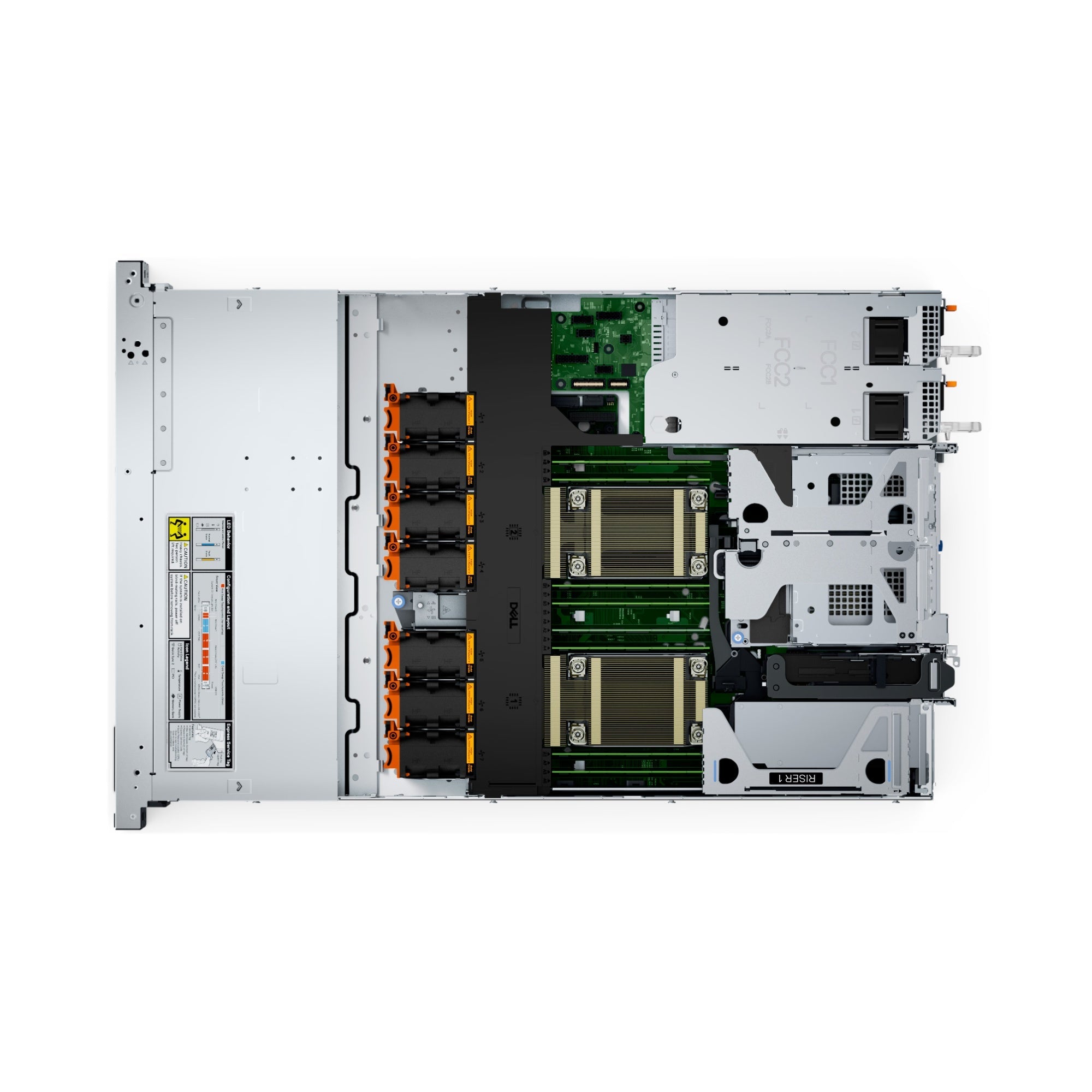 Dell Server PowerEdge R660xs Rack Server display close-up