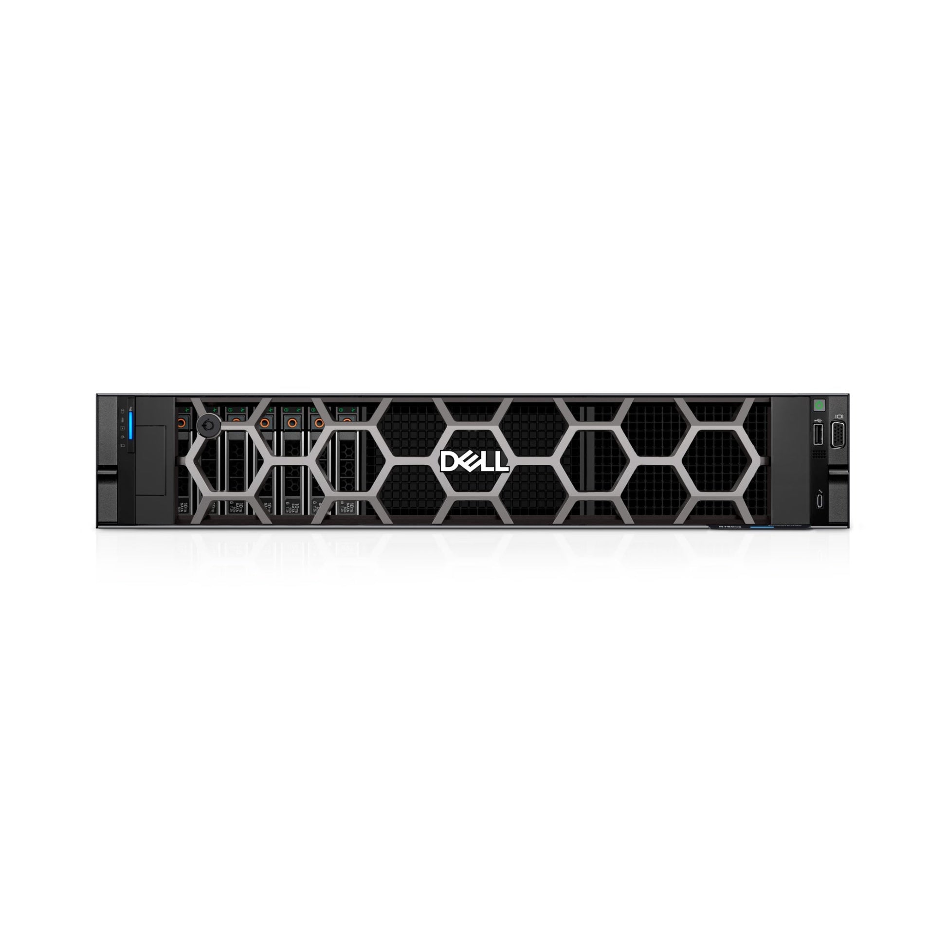 Dell Server PowerEdge R760xs Rack Server front view | Buy in UAE