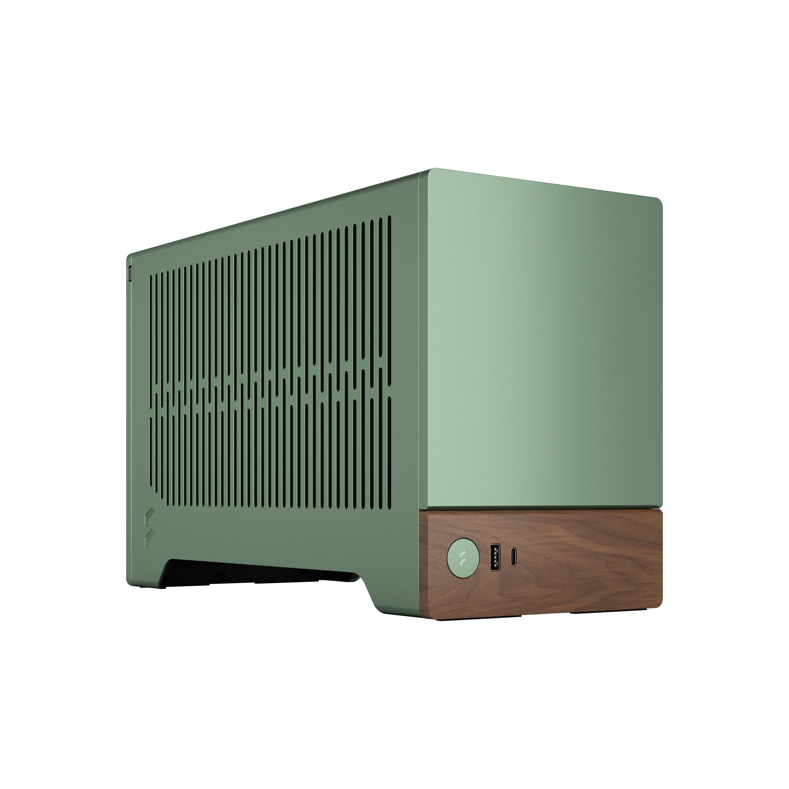 Fractal Design Terra Jade Mini-ITX USB 3.2 Case – Compact, Stylish SFF PC Case for Gaming & HTPC Builds