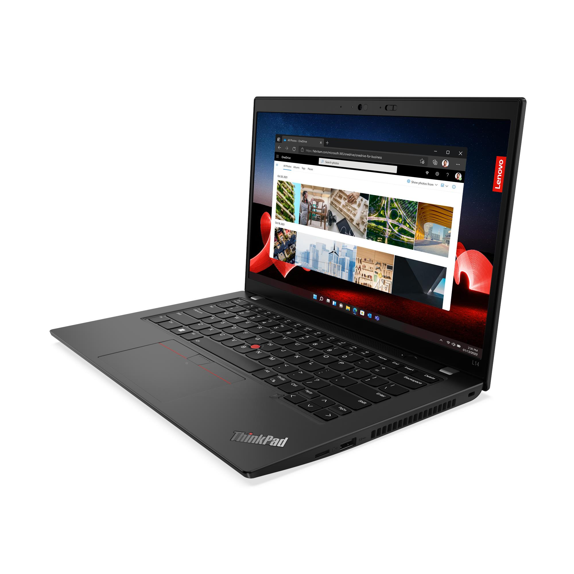 Lenovo L14,U5-125U,16GB DDR5,512GB SSD M.2 2280 NVMe G4,Integrated,No OS,14.0" WUXGA AG 400nits,5M RGB+IR Cam,Intel AX211 2x2AX 6E+BT,WWAN Upgradable