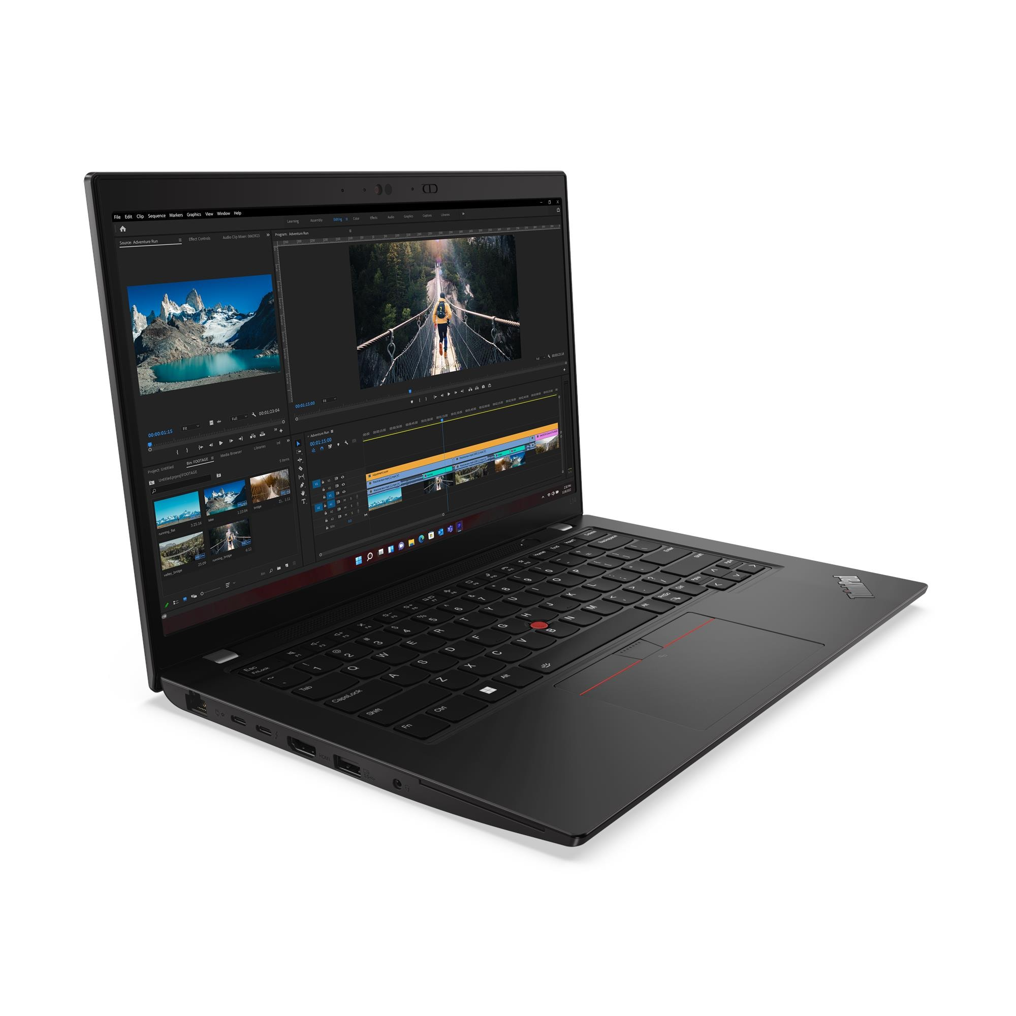 Lenovo L14,U5-125U,16GB DDR5,512GB SSD M.2 2280 NVMe G4,Integrated,No OS,14.0" WUXGA AG 400nits,5M RGB+IR Cam,Intel AX211 2x2AX 6E+BT,WWAN Upgradable