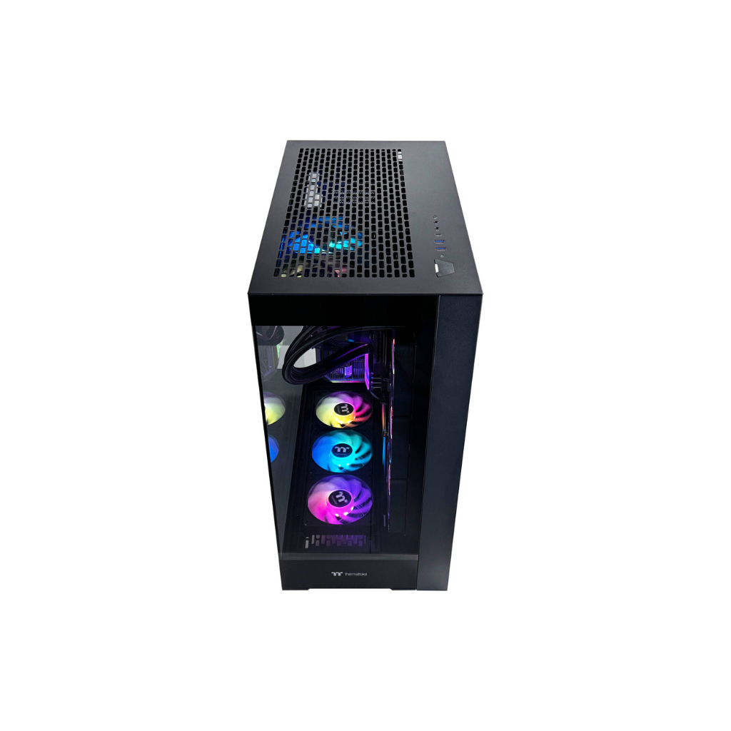 TitanX Gaming PC - AMD Ryzen 9 9950X3D 16 Cores 32 Threads, NVIDIA RTX 5080 16GB, 32GB DDR5 RAM 6000MHz, 2TB SSD Gen 5, 1200W 80 Plus PSU, 360mm Liquid Cooler, Wi-Fi + BT