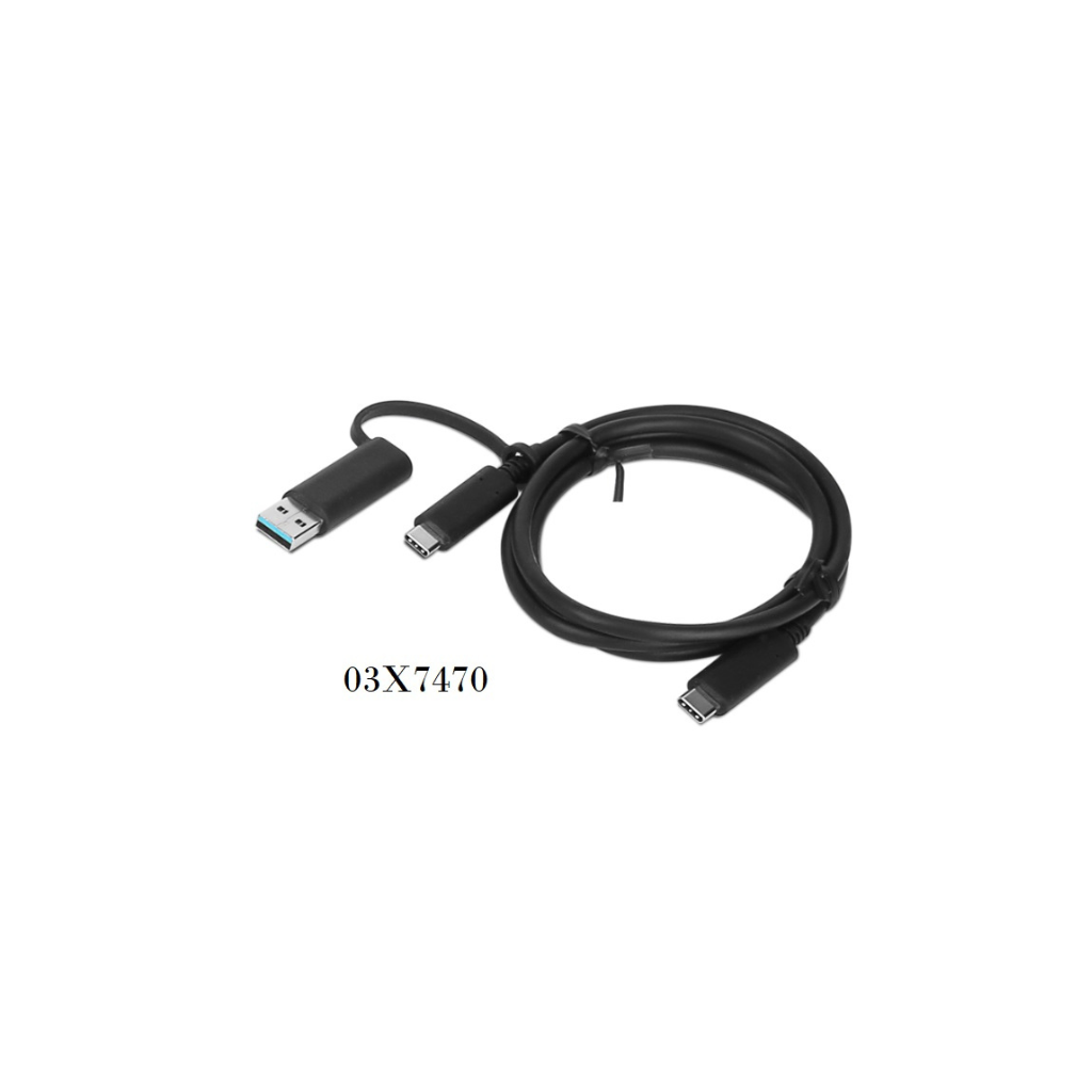 Lenovo ThinkPad Hybrid USB-C with USB-A Dock Wired USB 3.2 Gen 2 (3.1 Gen 2) Type-C Black