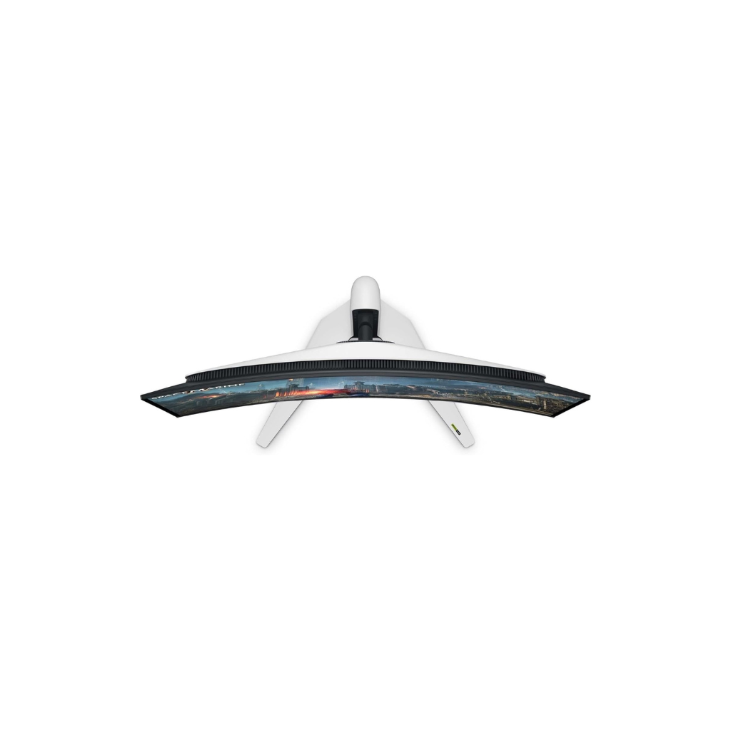 Alienware AW3225QF 32 Inch 4K UHD (3840x2160) 1700R Curved Gaming Monitor, 240Hz, QD OLED, 0.03ms, NVIDIA G-SYNC Compatible, HDR, Dolby Vision, USB-C, DisplayPort, 2x HDMI, 4x USB, 3 Year Warranty