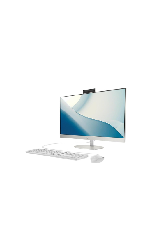 2024 Newest HP All-in-One 24-inch Desktop, 13th Generation Intel Core i7-1355U processor| 16GB DDR4 RAM| 512GB NVMe SSD| 23.8” FHD Display | Windows 11 (Shell White), 9A1A0PA