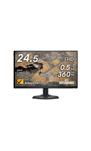 Alienware AW2523HF 24.5 Inch Full HD (1920x1080) Gaming Monitor, 360Hz, Fast IPS, 0.5ms, AMD FreeSync Premium, VESA AdaptiveSync, 99% sRGB, HDR 10, DisplayPort, 2x HDMI, 5x USB, 3 Year Warranty