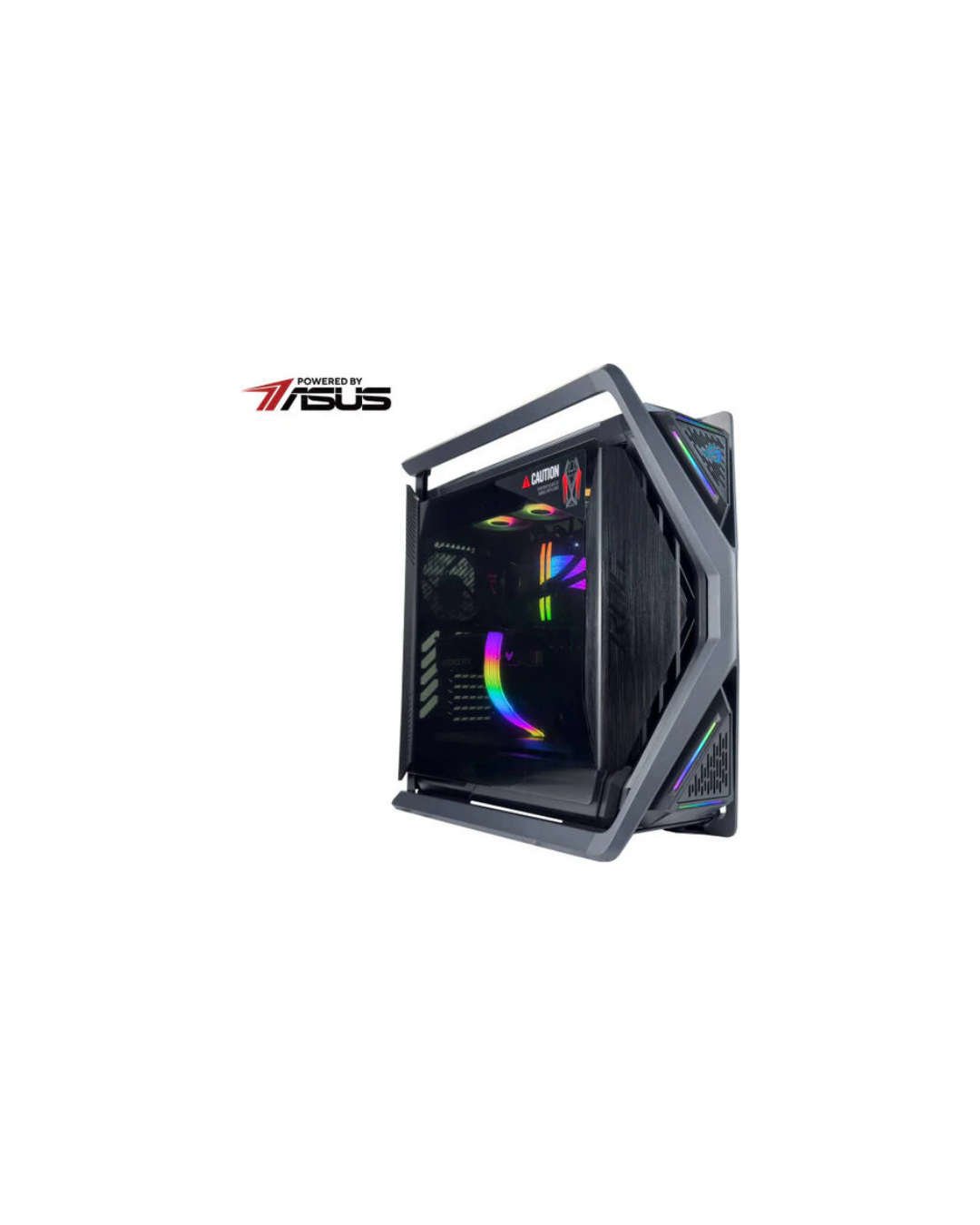 ASUS ELITE Gaming PC - AMD Ryzen 9 9950X3D 16 Cores 32 Threads, NVIDIA RTX 5090 32GB, 64GB DDR5 RAM 6000MHz, 1TB SSD Gen 5, 1000W 80 Plus PSU, 360mm Liquid Cooler, Wi-Fi + BT, Powered by ASUS