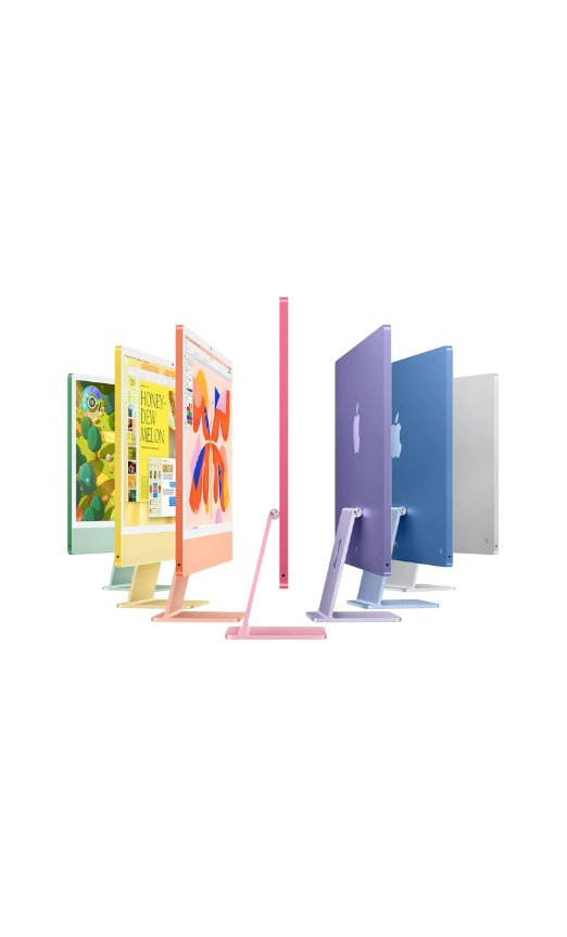 Apple 24" iMac AIO Desktop Computer with M3 Chip, 4.5K Retina Display, 8-Core CPU and 8-Core GPU, 16GB RAM, 512GB SSD, Magic ENG K/B w/ Touch ID & Magic Mouse, macOS, Green | Z196001E5