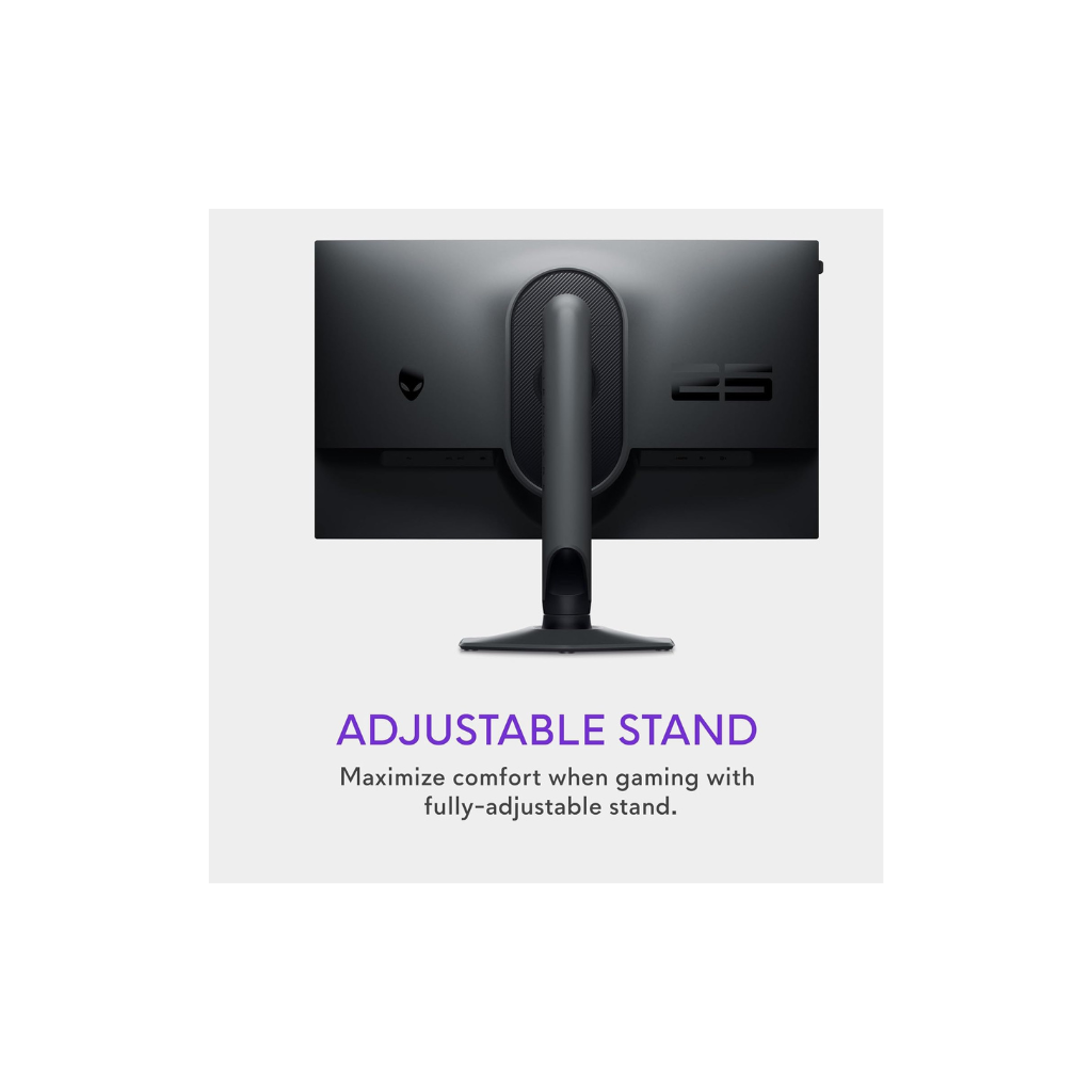Alienware AW2524HF Gaming Monitor - 24.5-inch (1920x1080) 500Hz (Overclock) 0.5ms Display, Height/Tilt/Swivel/Pivot Adjustability, 3yr