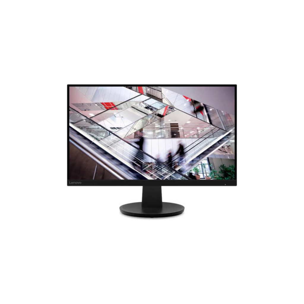 Lenovo N27q 27" QHD Monitor   2560x1440 IPS, 100Hz, 4ms, 3-Side NearEdgeless, 2x HDMI 2.1, DisplayPort 1.4, Adjustable Stand