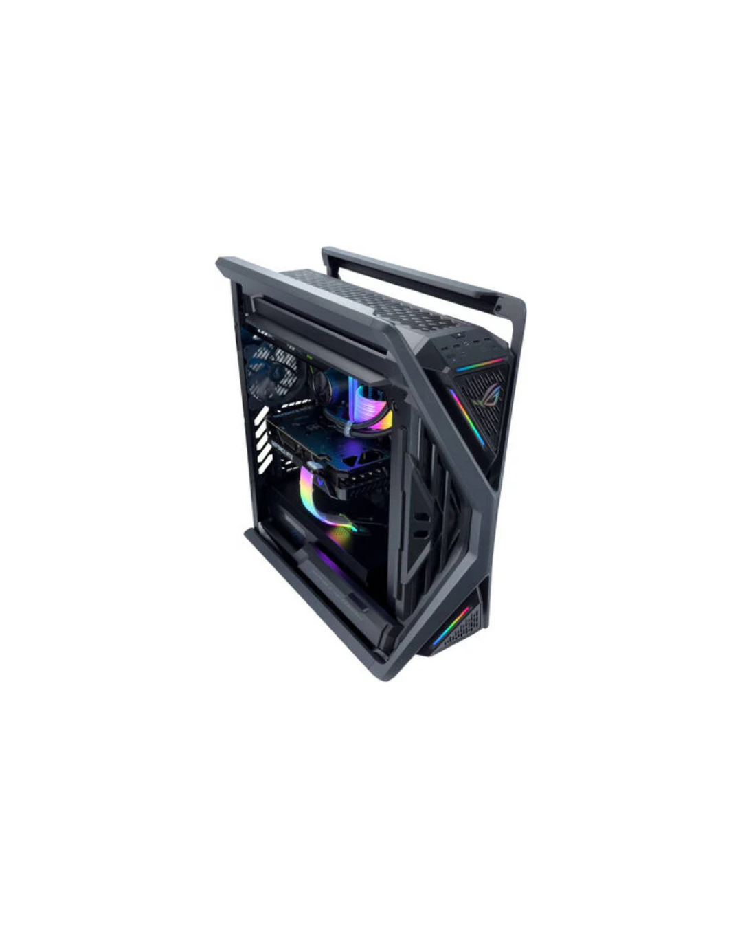 ASUS ELITE Gaming PC - AMD Ryzen 9 9950X3D 16 Cores 32 Threads, NVIDIA RTX 5090 32GB, 64GB DDR5 RAM 6000MHz, 1TB SSD Gen 5, 1000W 80 Plus PSU, 360mm Liquid Cooler, Wi-Fi + BT, Powered by ASUS