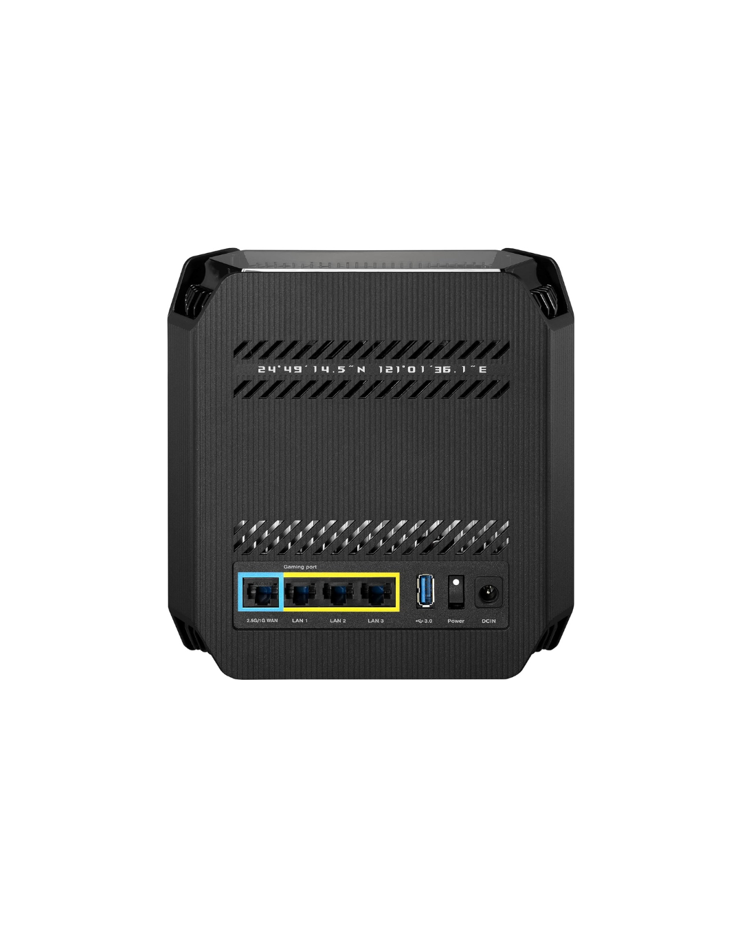 ASUS GT6 WiFi 6 Dual-Band Router – 1-Pack White, 6,000 Mbps, OFDMA & MU-MIMO, AiMesh Compatible