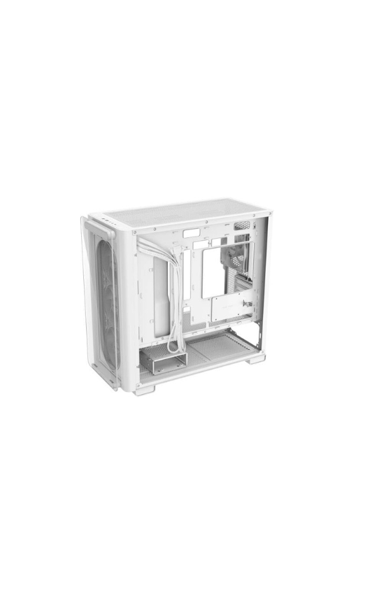ASUS A23 Plus Mid-Tower PC Case – White with Tempered Glass & ARGB Fans, ATX / Micro-ATX / Mini-ITX Compatible