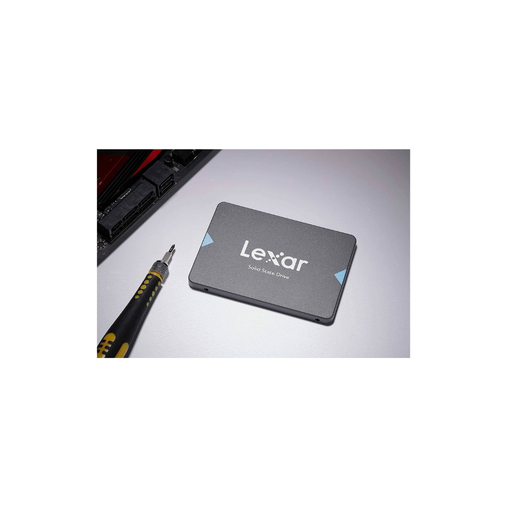 Lexar NQ100 2.5 SATA Solid-State Drive   240GB/480GB, Up to 550MB/s Read Speed, Affordable & Fast SSD Upgrade