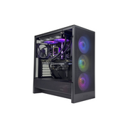 TranquilForce Gaming PC - AMD Ryzen 7 9800X3D 8 Cores 16 Threads, NVIDIA RTX 5070 12GB, 32GB DDR5 RAM 6000MHz, 1TB SSD Gen 4, 750W 80 Plus PSU, 240mm Liquid Cooler, Wi-Fi + BT