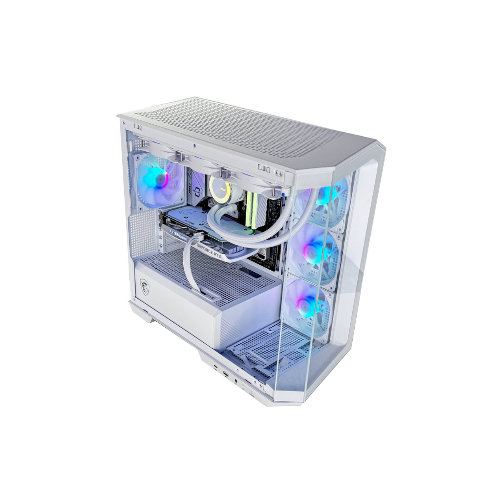 Cyber Gaming PC - Intel Core i7-14700K 20 Cores 28 Threads, NVIDIA RTX 4070 12GB, 16GB DDR5 RAM 5600MHz, 1TB SSD Gen 4, 650W 80 PLUS PSU, 360mm Liquid Cooler