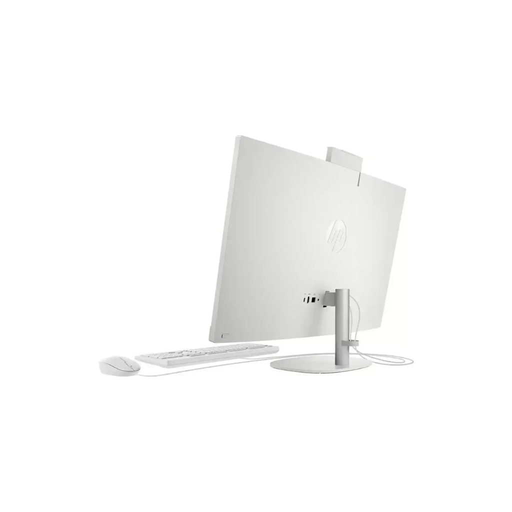 HP Pavilion All-in-One 27-ca2020ny Desktop Computer, 27" FHD IPS Display, Intel Core i7-13700T, 16GB RAM, 512GB SSD, GeForce RTX 3050 4GB Graphics, Wireless ENG K/B & Mouse, Win11Pro, White | 8G4H9EA