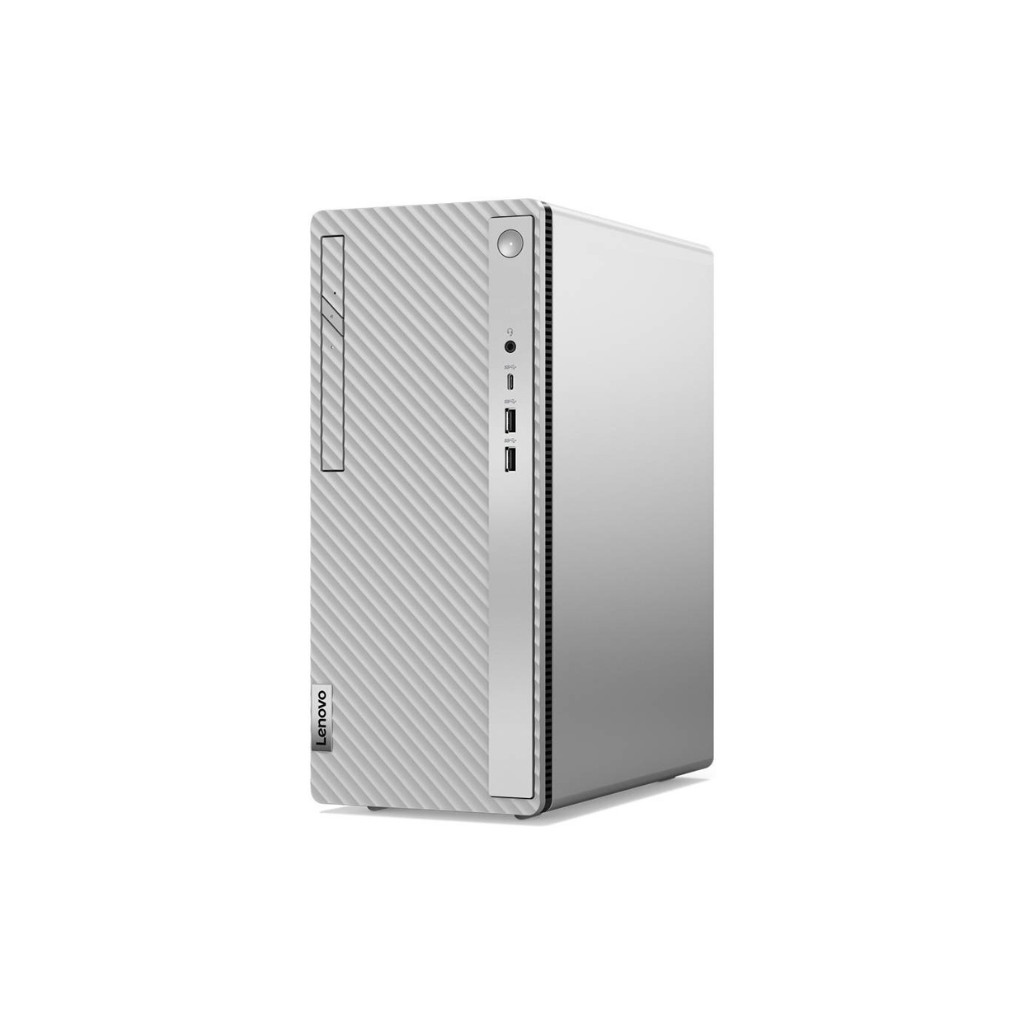Lenovo PC IdeaCentre 5 14IAB7 Desktop Computer, Intel Core i3-12100 Processor, 8GB DDR4 RAM, 1TB HDD, Intel UHD Graphics 730 Graphics, No OS, With Keyboard and Mouse, Cloud Gray | 90T3007DAK