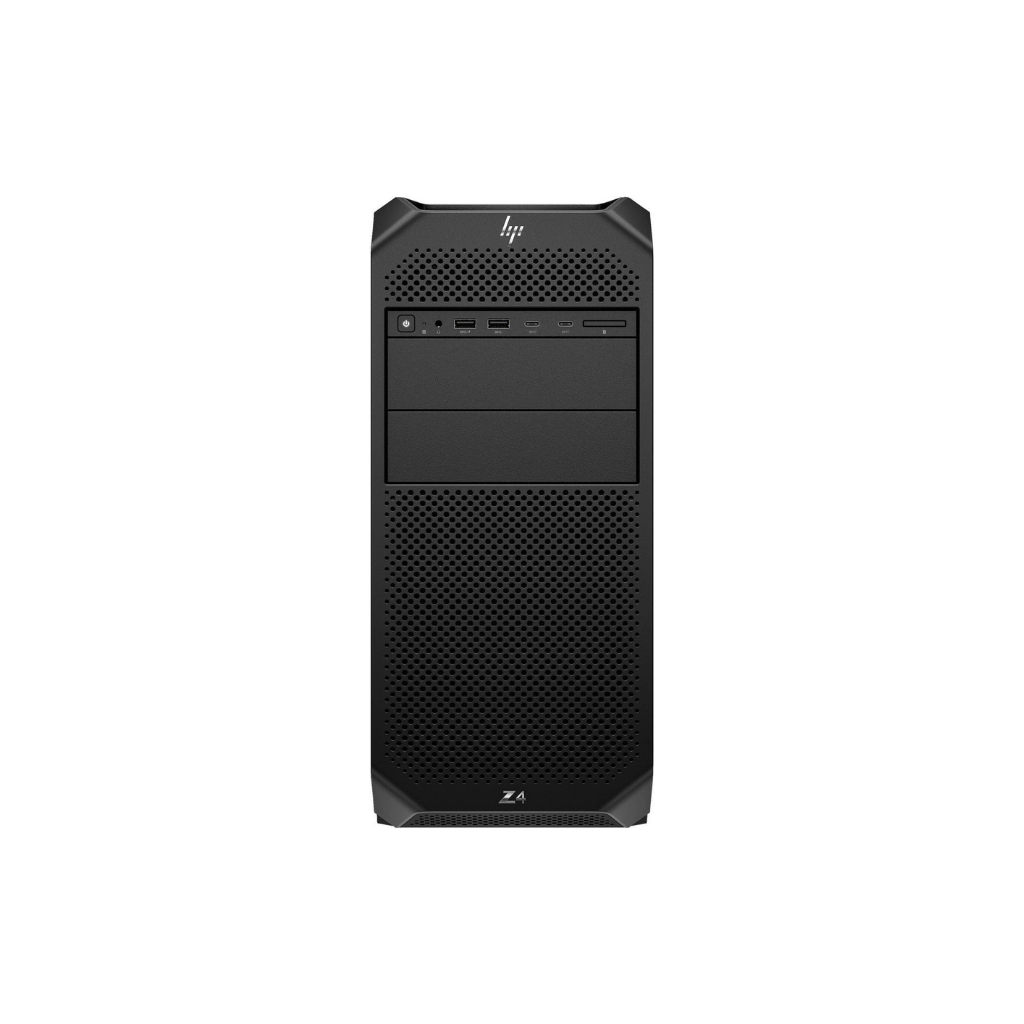 HP Z4 G5 Tower Desktop Computer, Intel Xeon W3-2423 6-Core 4.0GHz, 128GB DDR5 RAM, 1TB SSD + 4TB SATA HDD, NVIDIA QUADRO T1000 4GB, USB 320 Wired K/B & Mouse, Win 11 Pro, Black | HP Z4-G5-TWR